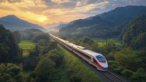 high speed train