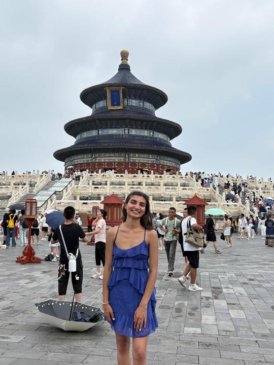Sara Dahiya in China